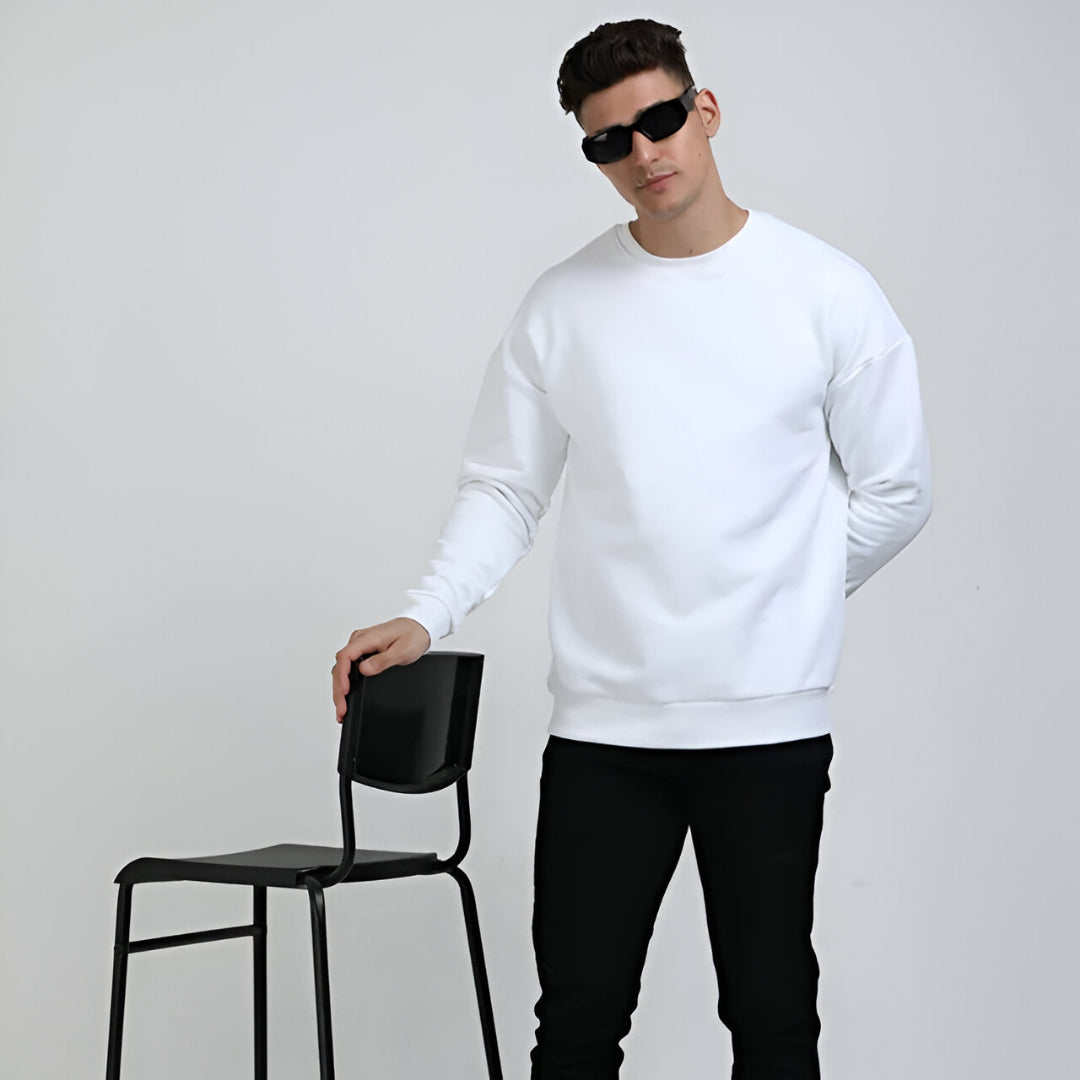 ZoroLuna Core Minimal Oversized Sweatshirt