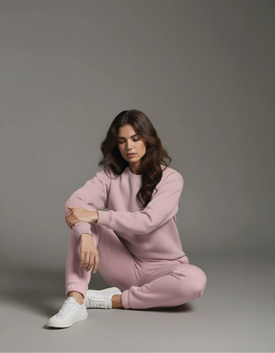 ZoroLuna Core Minimal Oversized Sweatshirt women