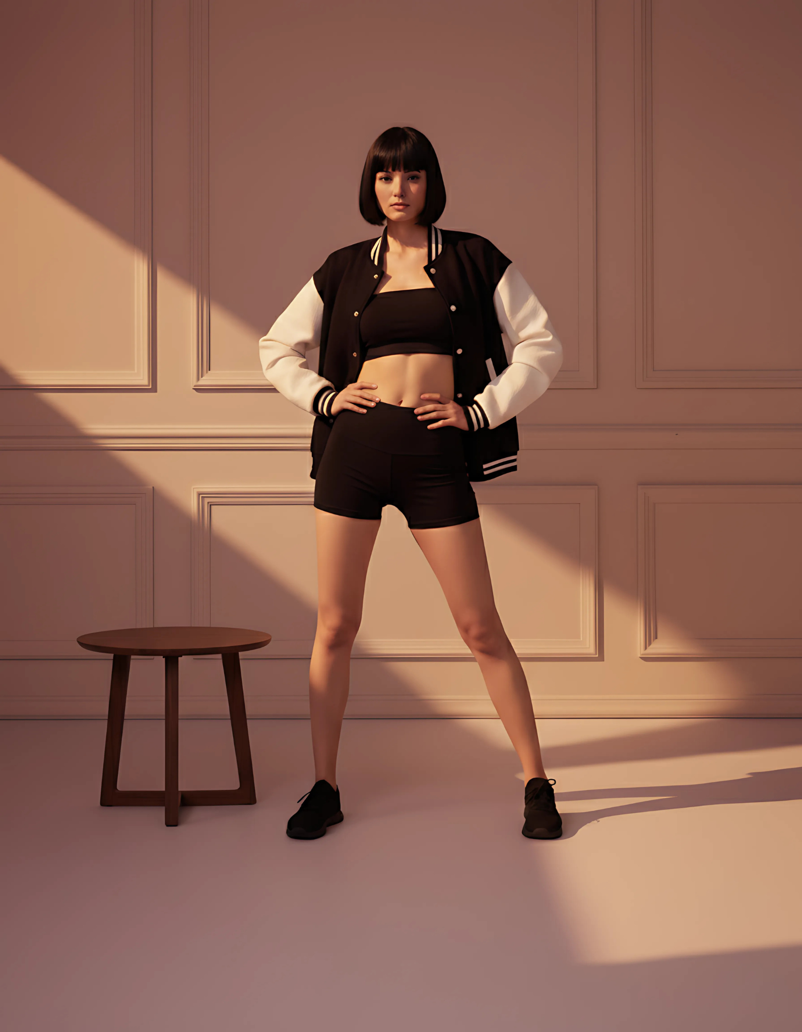 ZoroLuna Axis Varsity Jacket (PLAIN)