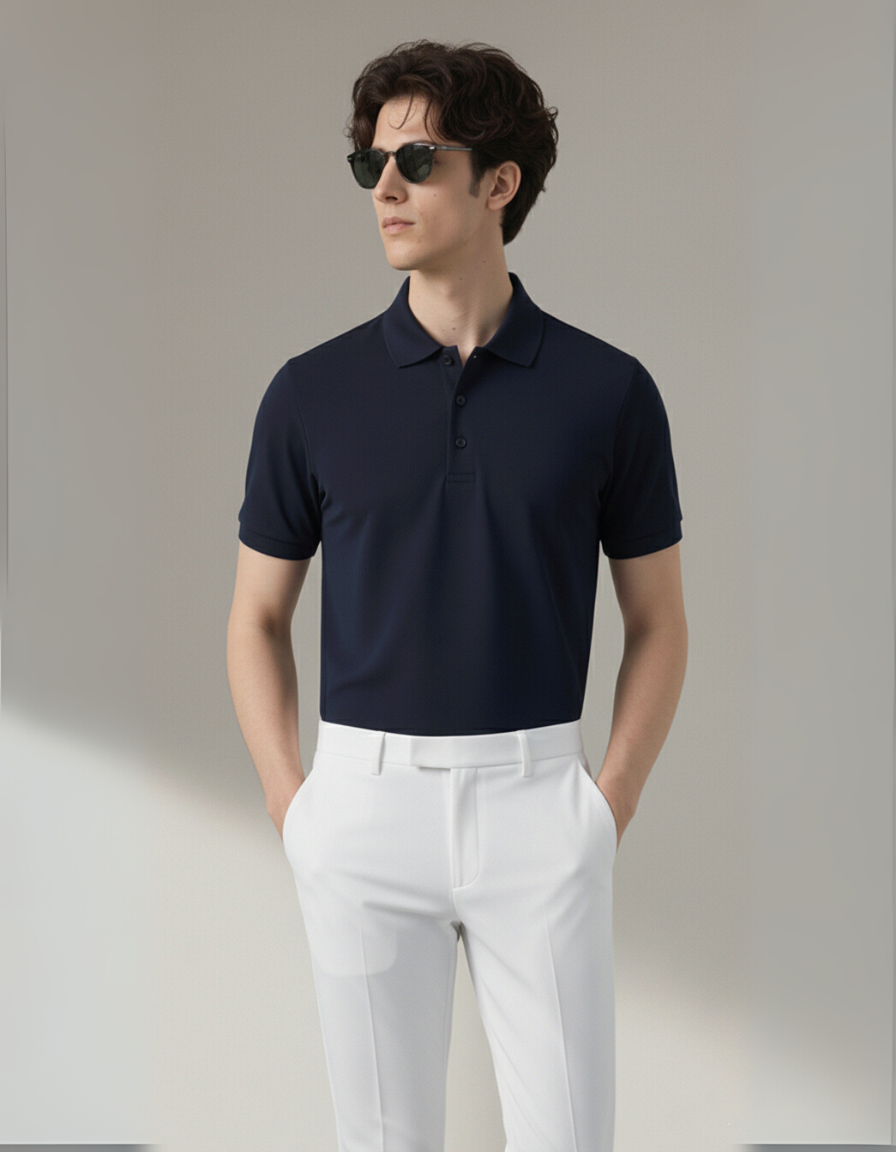 ZoroLuna Crest Polo