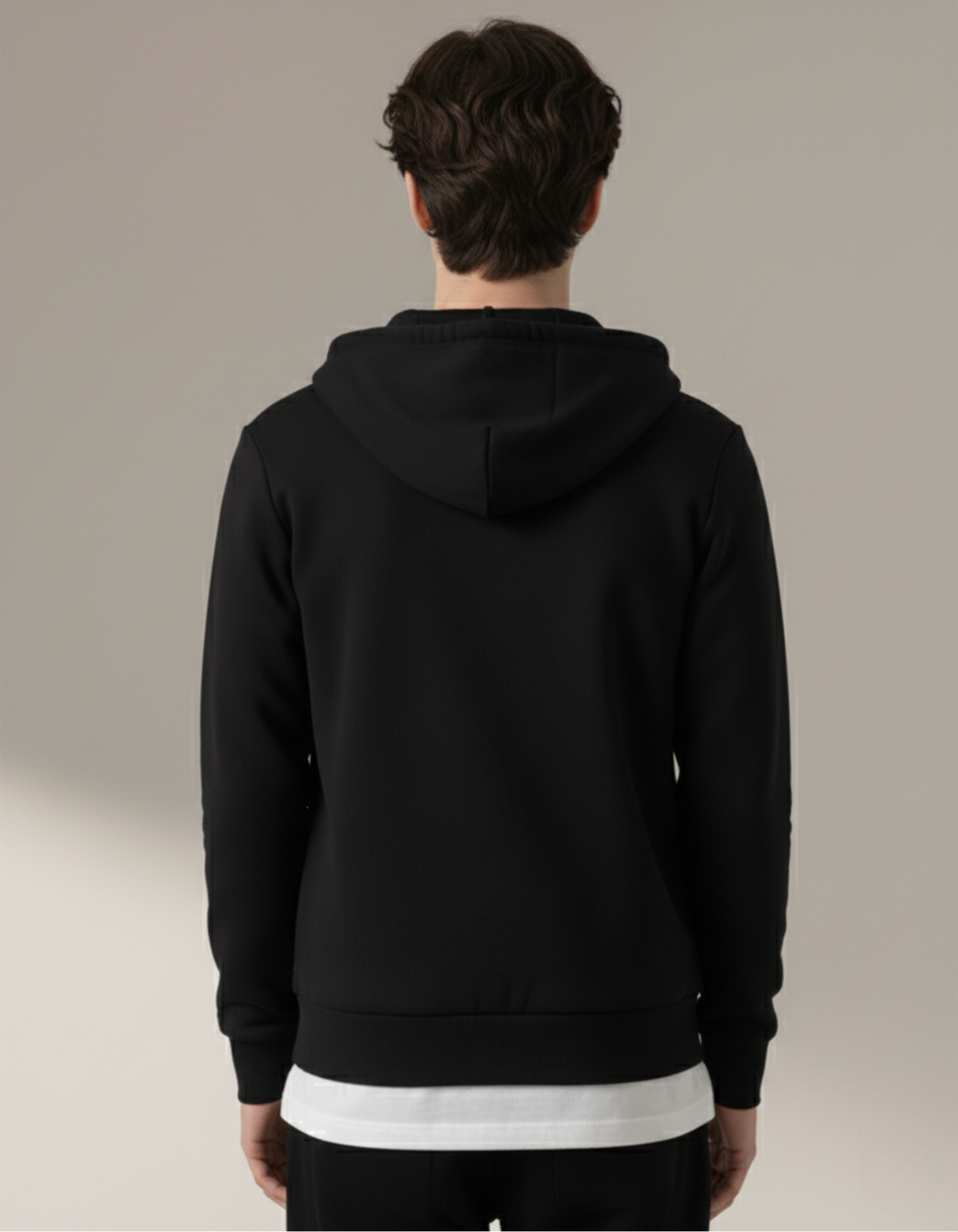 ZoroLuna Axis Minimal Zip Hoodie