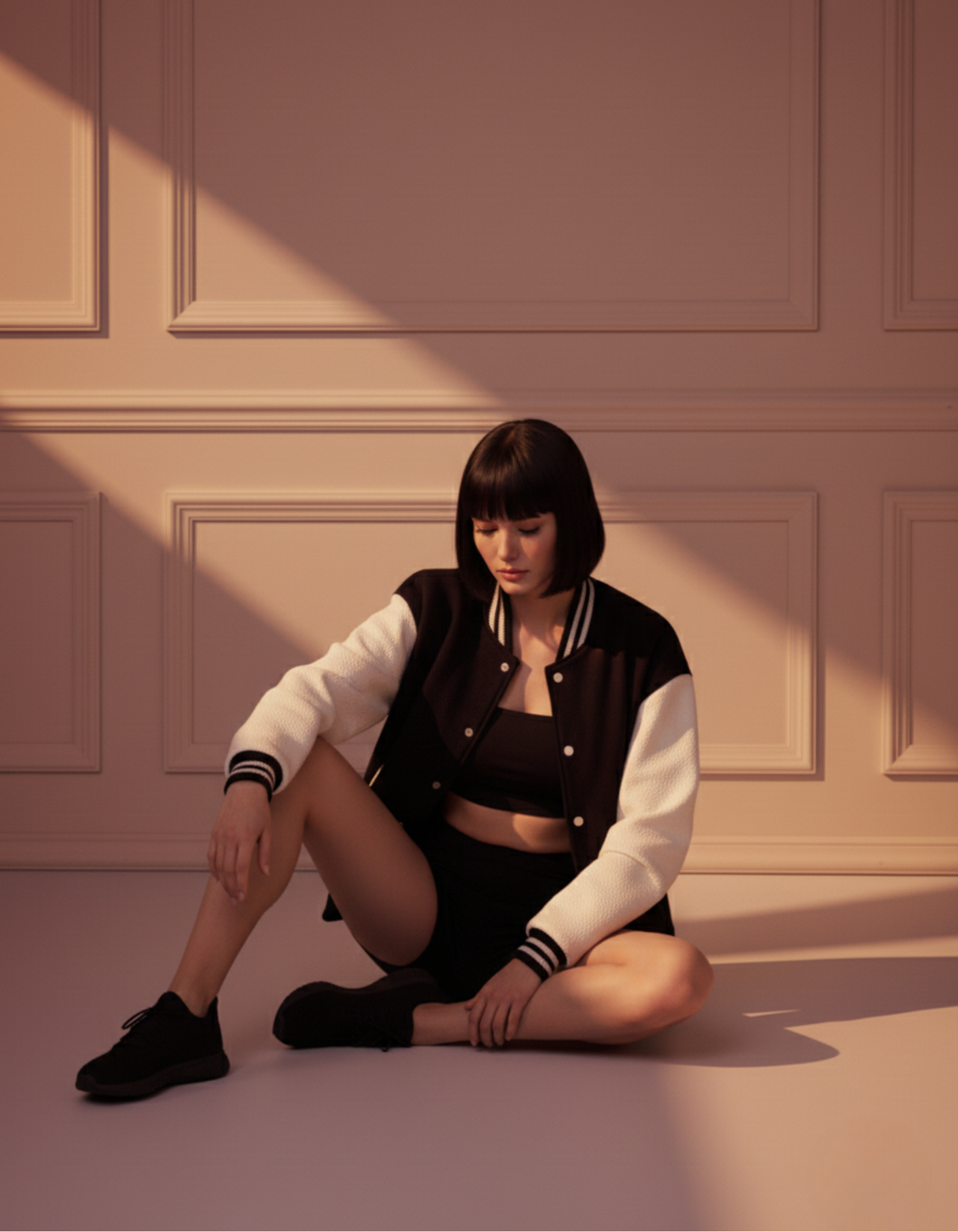 ZoroLuna Axis Varsity Jacket (PLAIN)
