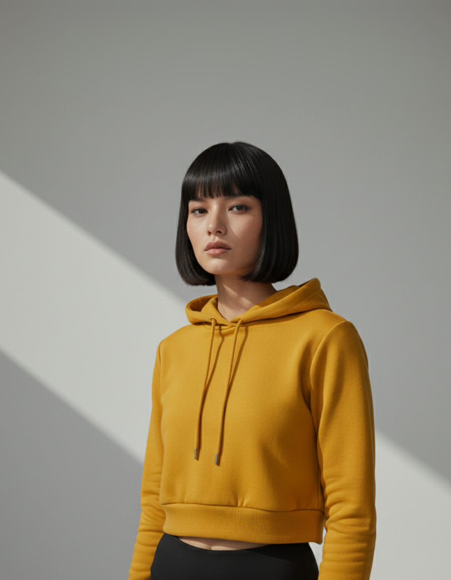 ZoroLuna Eclipse Cropped Hoodie