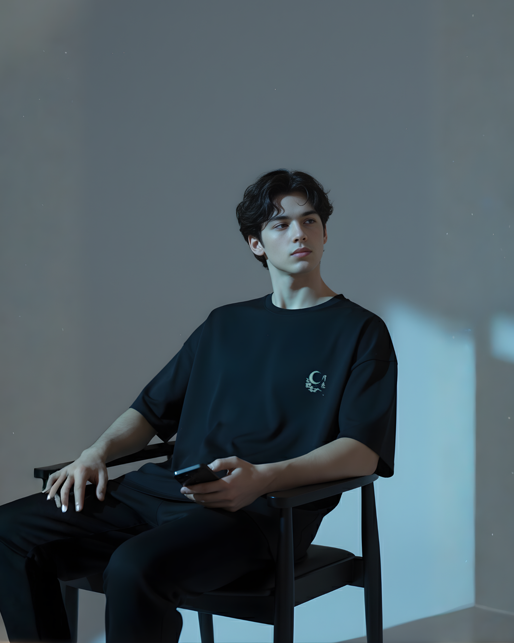 MOON Terry Oversized Tee