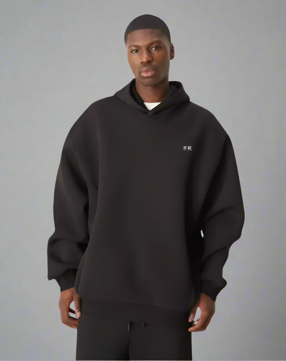 The Soaring Crane oversized Hoodie