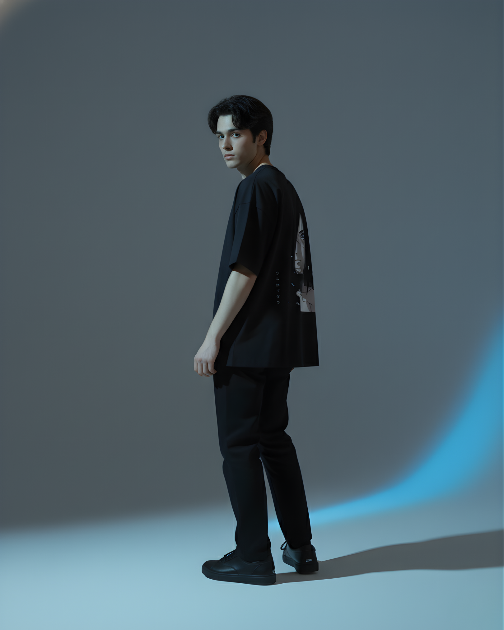 MOON Terry Oversized Tee