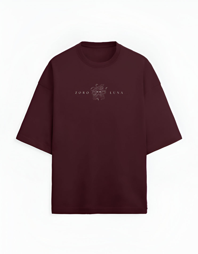 MEDUSA Z|L Terry Oversized Drape Tee