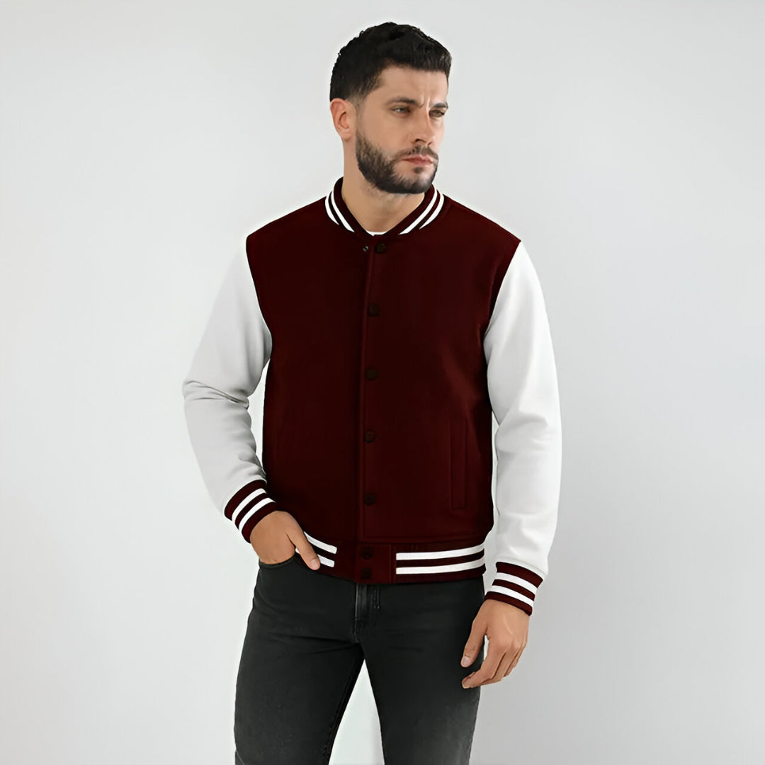 ZoroLuna Axis Varsity Jacket (PLAIN)
