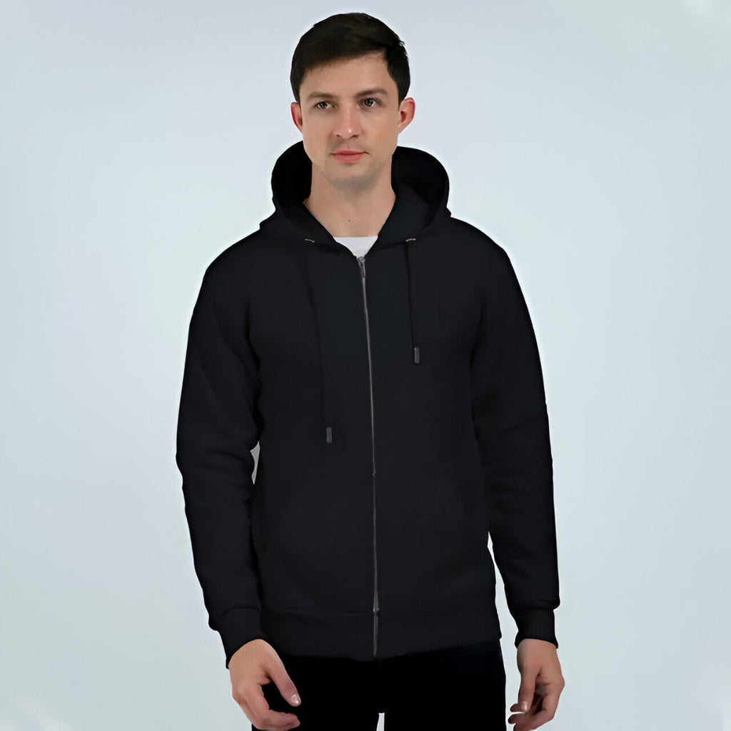 ZoroLuna Axis Minimal Zip Hoodie